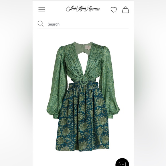 Hannah Artwear Mia Silk Cut Out Dress
